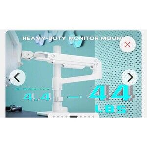 Heavy Duty Monitor Arm with USB Ports